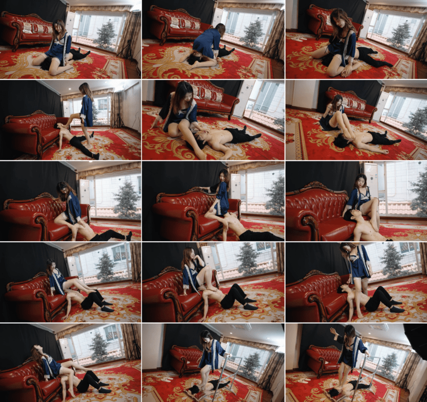 MagicIMirror 魔镜少女 | 甜绘坐脸踩脖子窒息调教-视频截图
