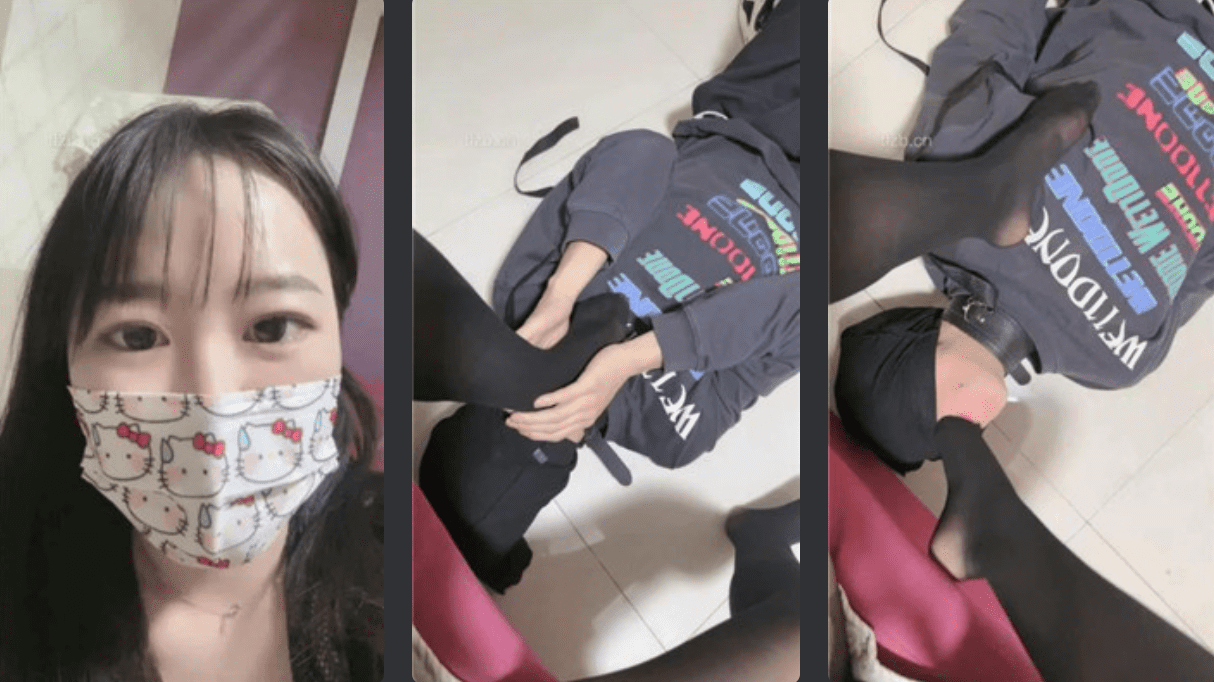 狐妹 | 跪舔黑丝裸足