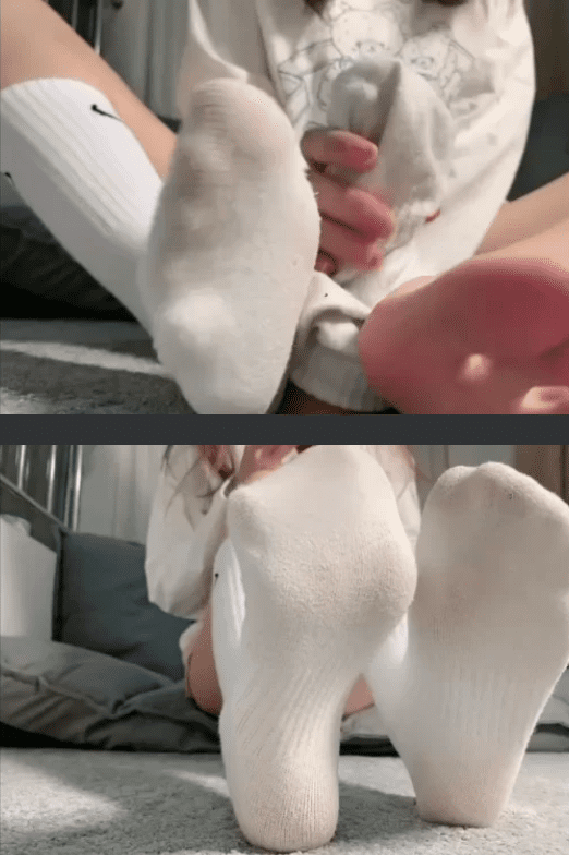 paopaoyw | 运动鞋棉袜模拟足交-视频截图