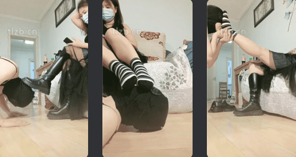 Uh-huh | Kneeling to lick the boots/suffocating with smelly cotton socks