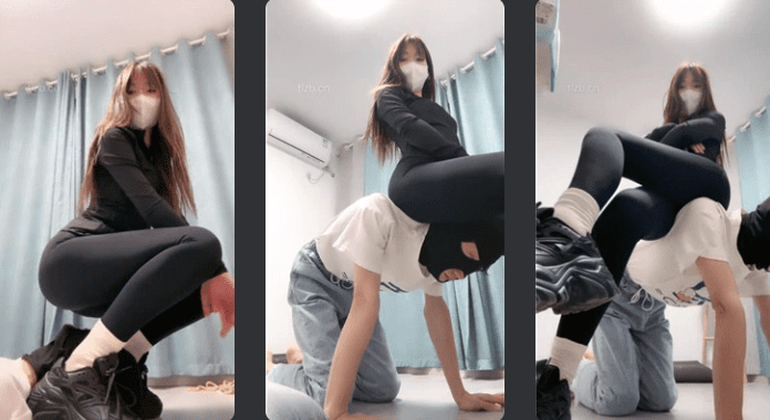 樱子大人 | 白袜运动女神调教之鞭打转胯/踢踹/坐脸窒息/骑马