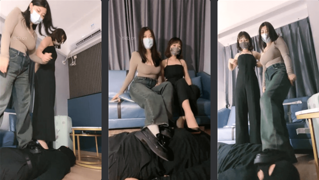 ロングS | ダブルS重罰鞭打ち踏みつけ蹴り二重視点バージョン