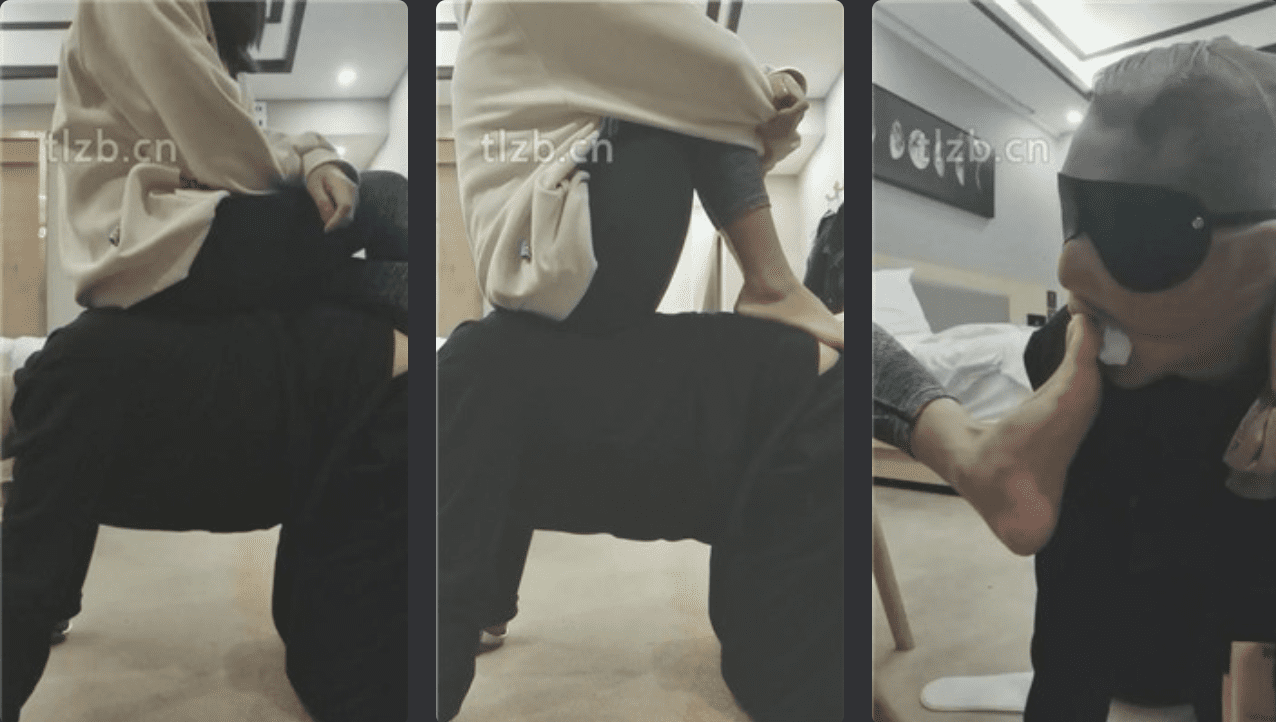 小妈咪 | 骑马狗爬/舔白袜裸足