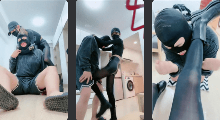 美娜格格 | 短靴黑丝重度踢裆/耳光/踩踏