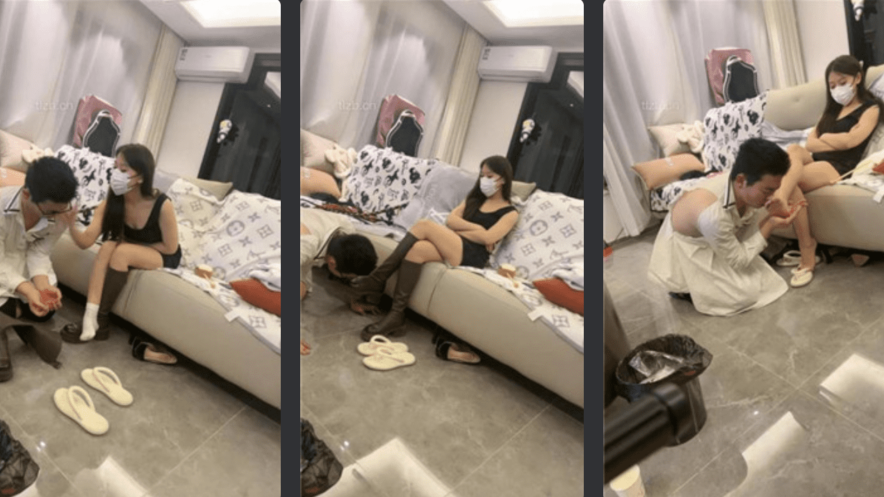 汐言 | 犬化奴伺候主人下班赏赐圣水
