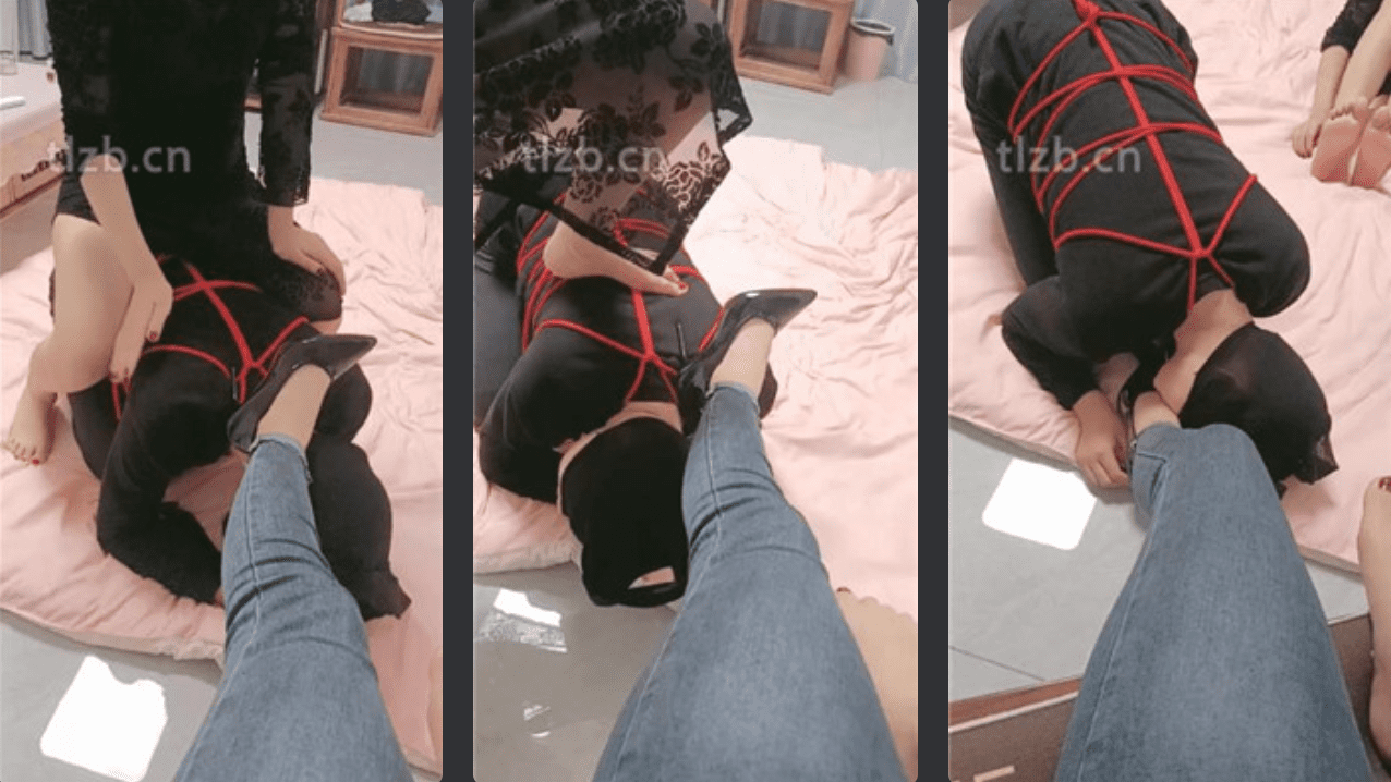 琪琪 | 双S调教家奴伺候姐妹花 双视角版