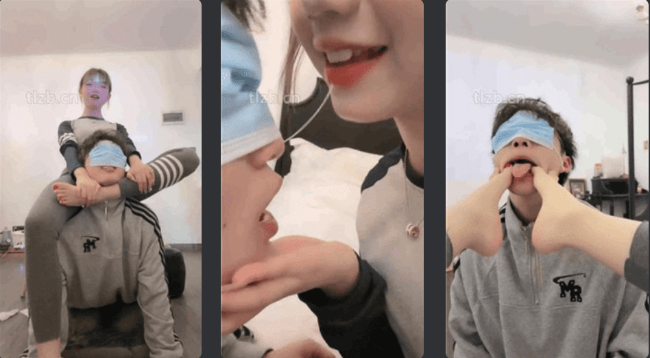 可儿女王 | 品尝脚趾缝/脚喂食