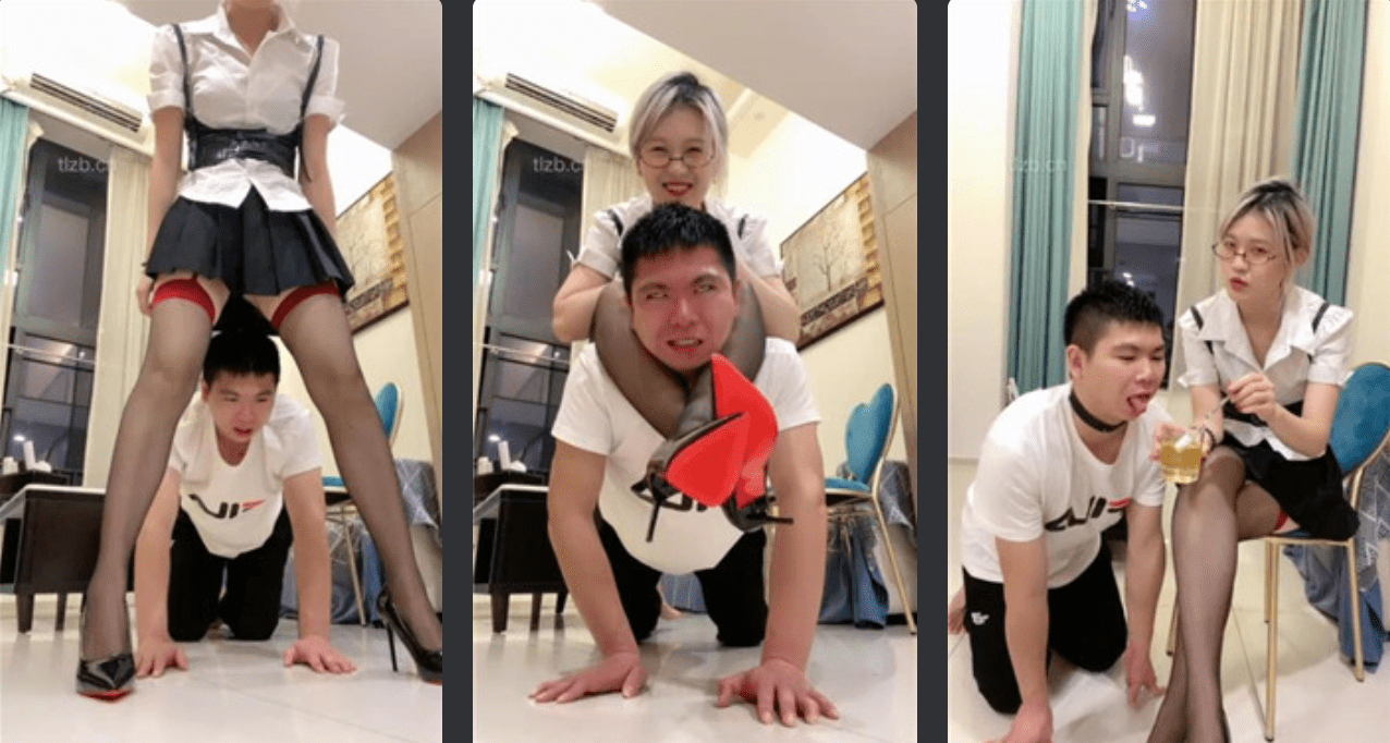 甜味药丸 | 学姐的惩罚调教之口水面膜/揪耳朵/虐乳/鞭打/圣水/挠痒