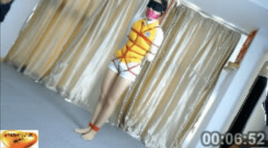 绳舞飞扬 | 在读啤酒妹颖颖妹勒阴吊体验紧缚