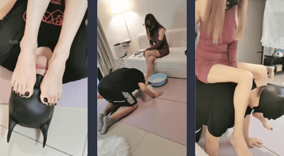 苒溪 | 骑马钻胯/踩踏鞭打/伺候沐足/品尝裸足