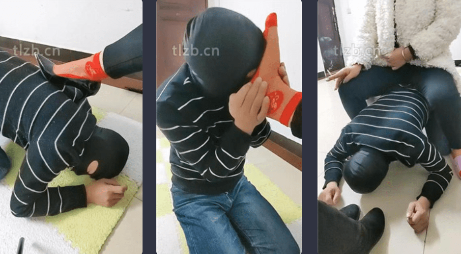 广东迪迪 | 双S高跟踩狗爪/原味脚捂脸 双视角版