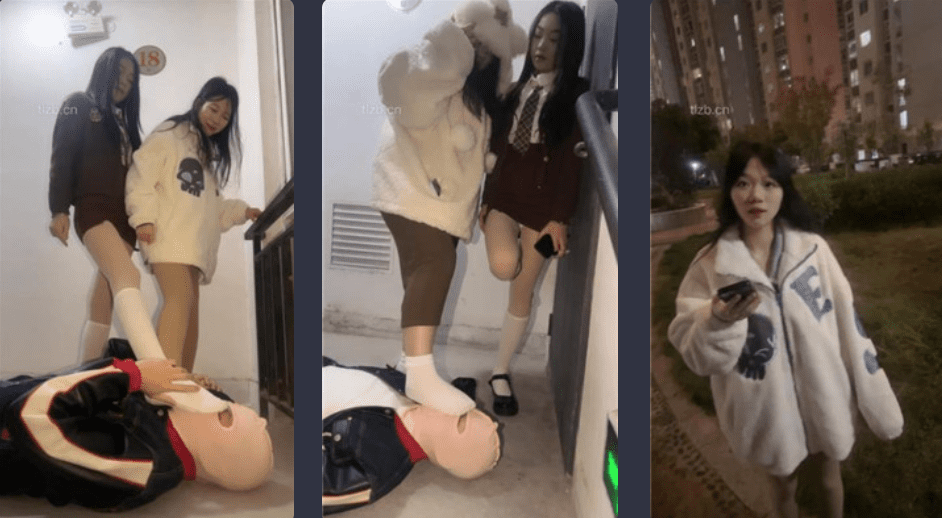 狗哥 | 户外成功开发三个高颜值素人踩狗