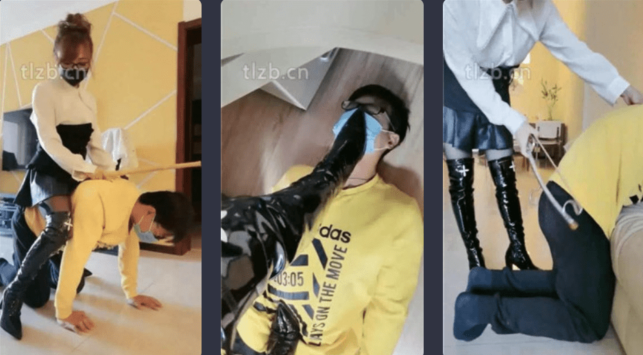 Devil Angel | Beautiful tutor comes to your home for tutoring/high-heeled boots trampling/clothes hanger whipping