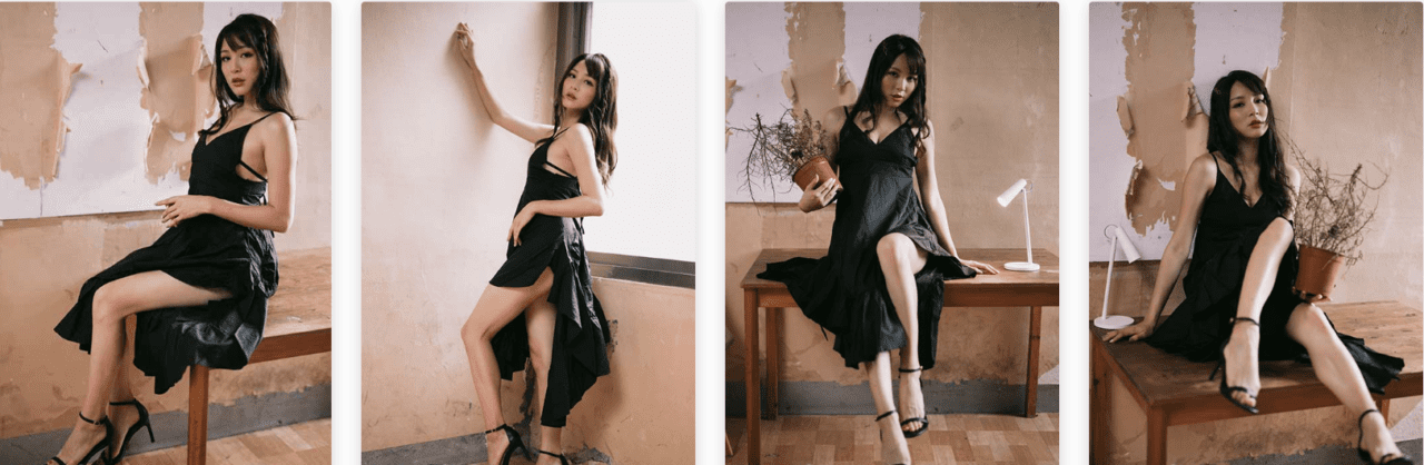 Ashley | 长腿美模气质风长裙