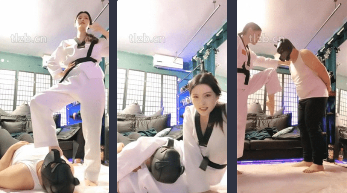 Song Zi | Heavy kick on the human sandbag