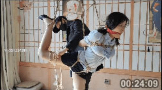 Love on a Rope | Liu Ruoxi experiences single-leg suspension