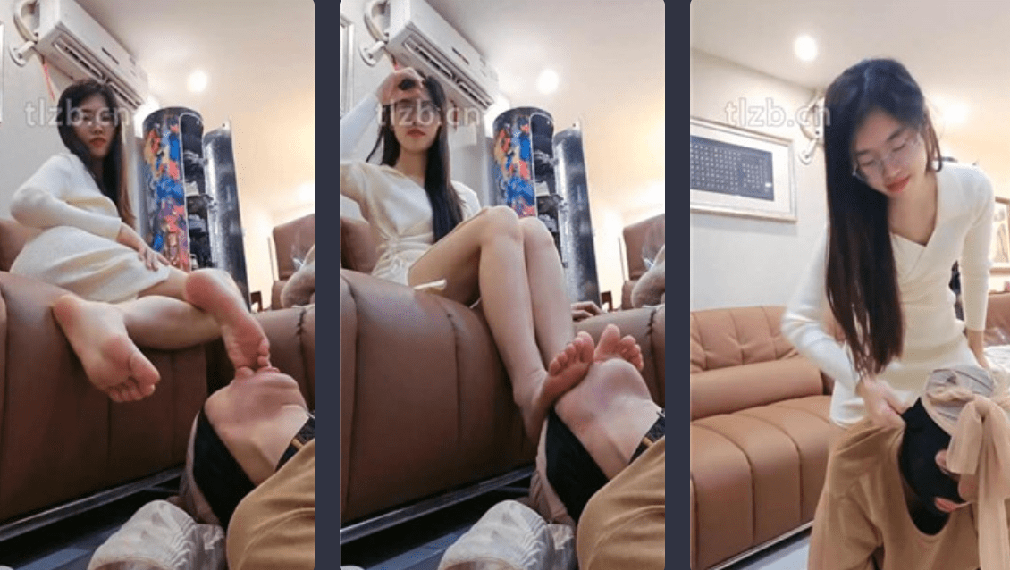 嘉妮 | 舔脏鞋/揪耳朵/钻胯/肉丝脚狂舔