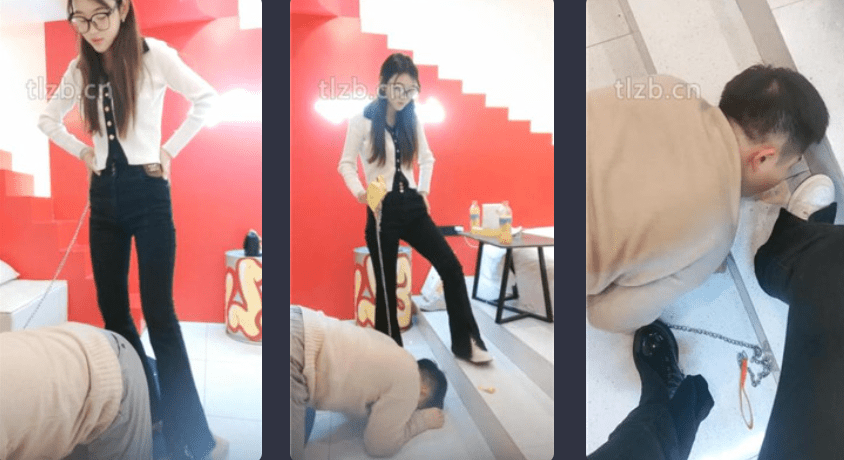 尤物大大 | 骑马爬行/强制闻超臭靴子棉袜/碾压狗爪/踩踏喂食