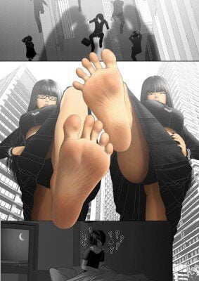 漫画 | 病娇姐妹的随身脚奴
