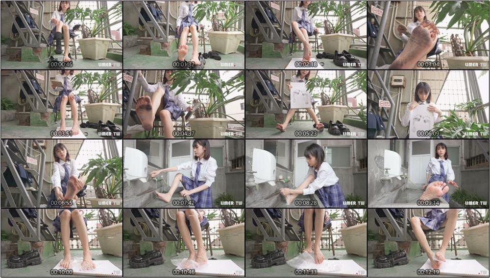 Limerence视频 | 子子 JK小腿袜到裸足的偷窥视角-细节图