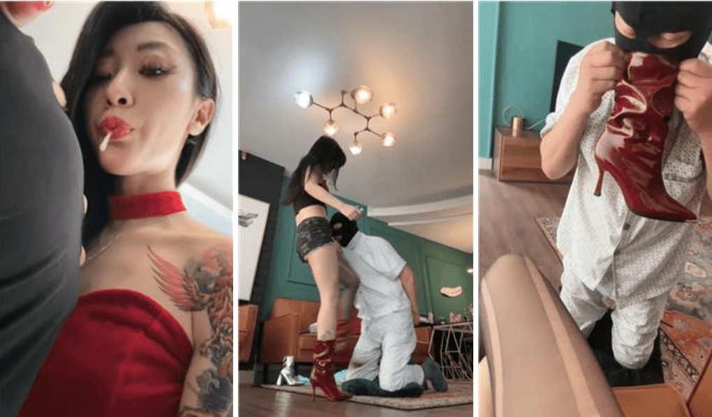 莫吉托 | 重度鞭打/红短靴重度踢裆/鞋抽耳光