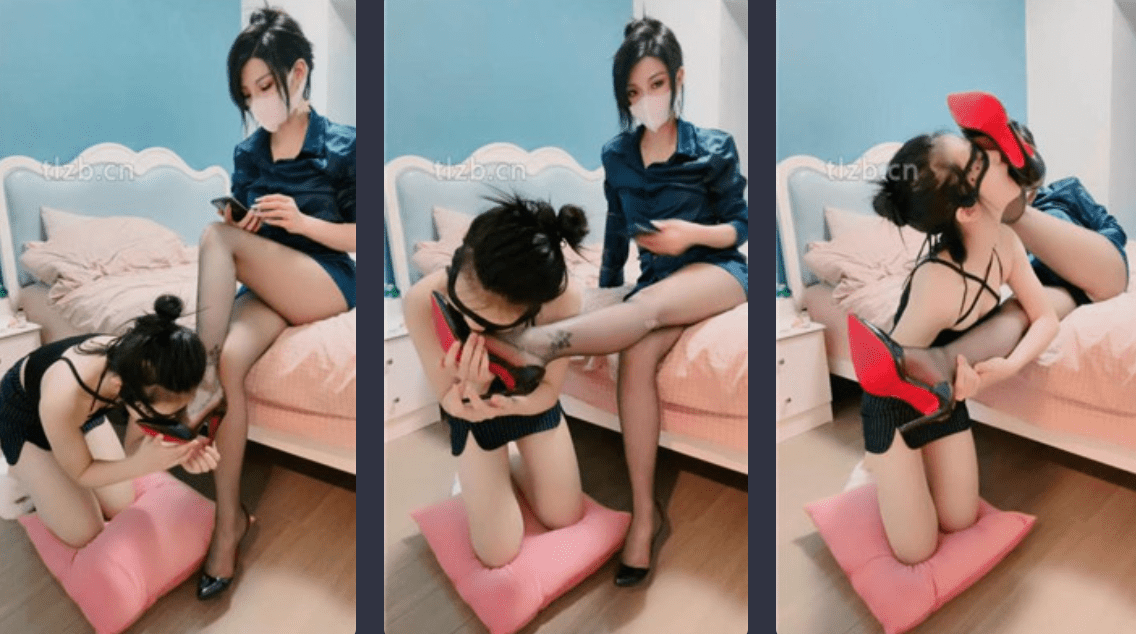 爱神 | 小三母狗跪舔黑丝高跟/胯下辱