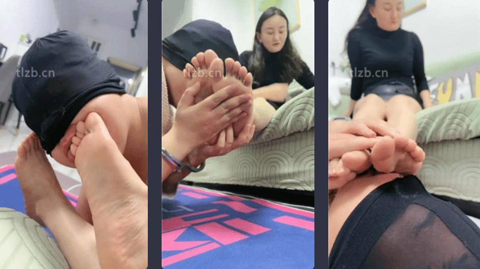 芭丝 | 近距离裸足狂舔