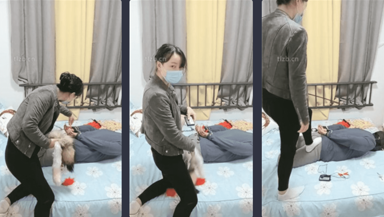 朱迪女王 | 超强捆绑封嘴囚禁