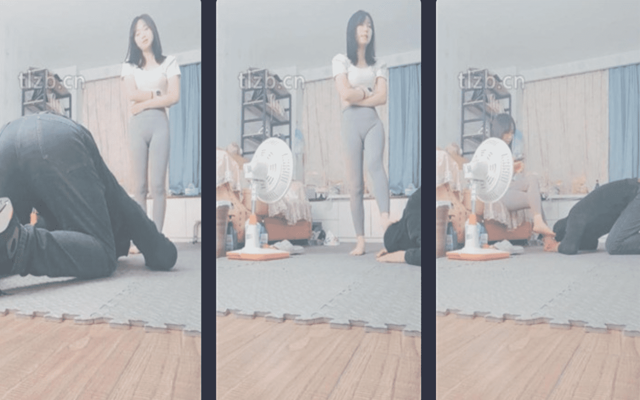 Guoer | Violent punishment for dog slave who stole underwear