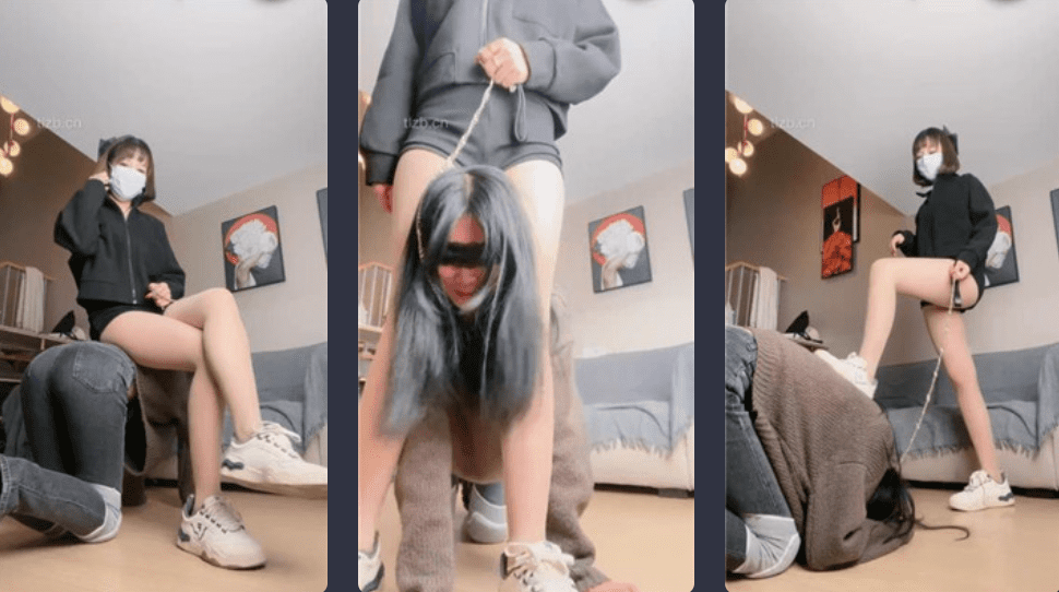 米开朗 | 母畜调教之女孩子初次体验做狗