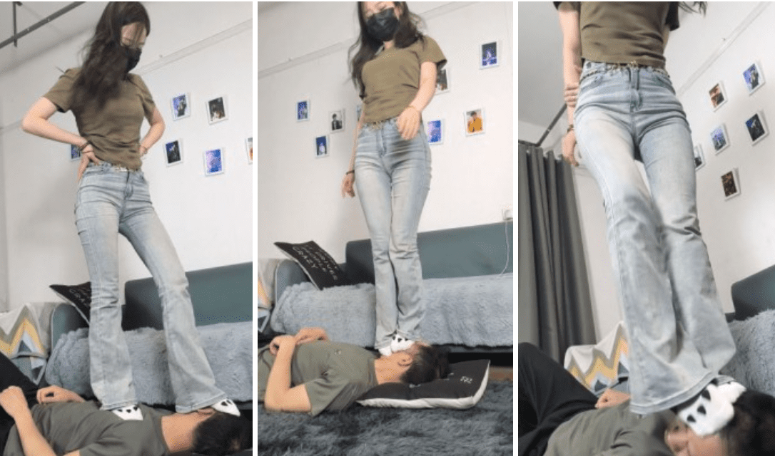 Goddess College·Shiqi| Cotton socks trample