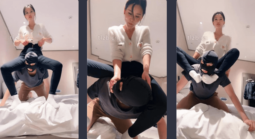 孤傲女帝 | 长靴踩踏/重度踢踹/白袜蹂躏/腿绞钻胯 双视角版