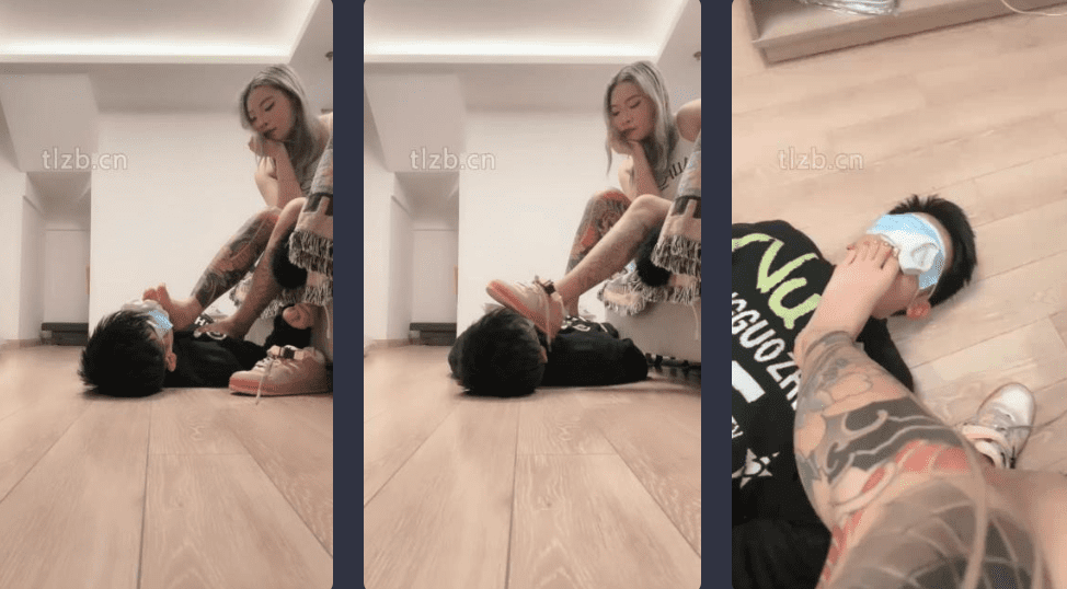 七七黑心主宗 | 跪舔运动鞋白船袜/臭脚捂脸蹂躏