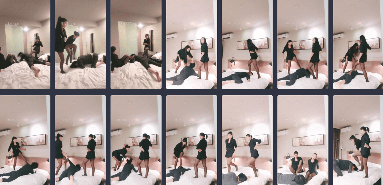 初见大大 | 双S按摩技师丝足女王暴揍 双视角版-视频截图