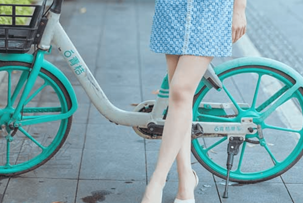 You Miss | Outfit Promotion Display Picture Collection Goddess Stockings Bicycle