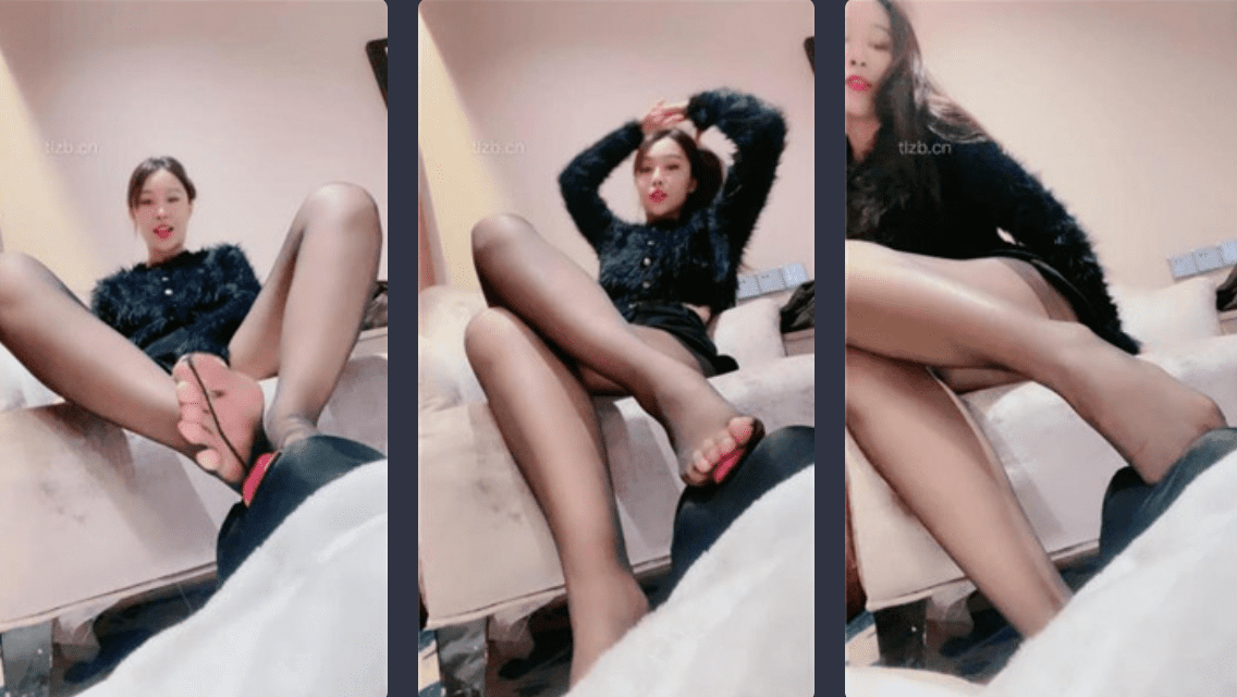 夏芙 | 模特S黑丝美腿踩狗脸