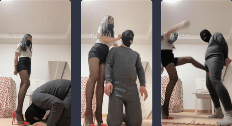艾拉 | 女上司的体罚/揪耳朵/深喉/踩踏耳光/坐脸/丝足踢裆