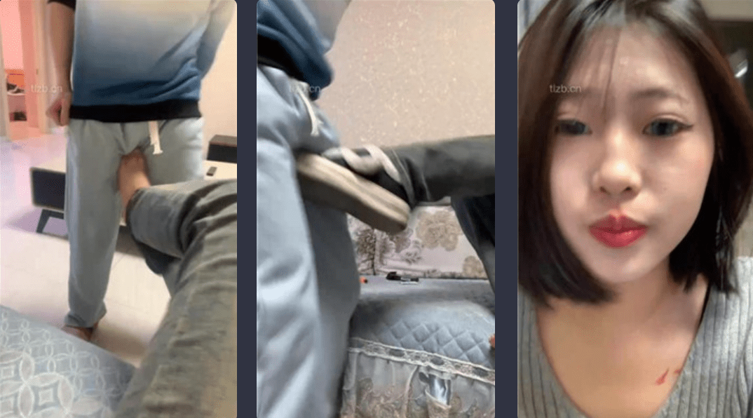灰灰酱 | 素人裸足踢裆