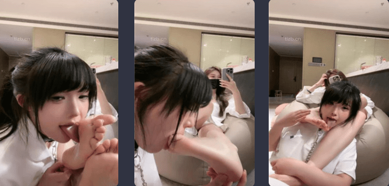 美美子 | 女神闺蜜做狗裸足狂舔
