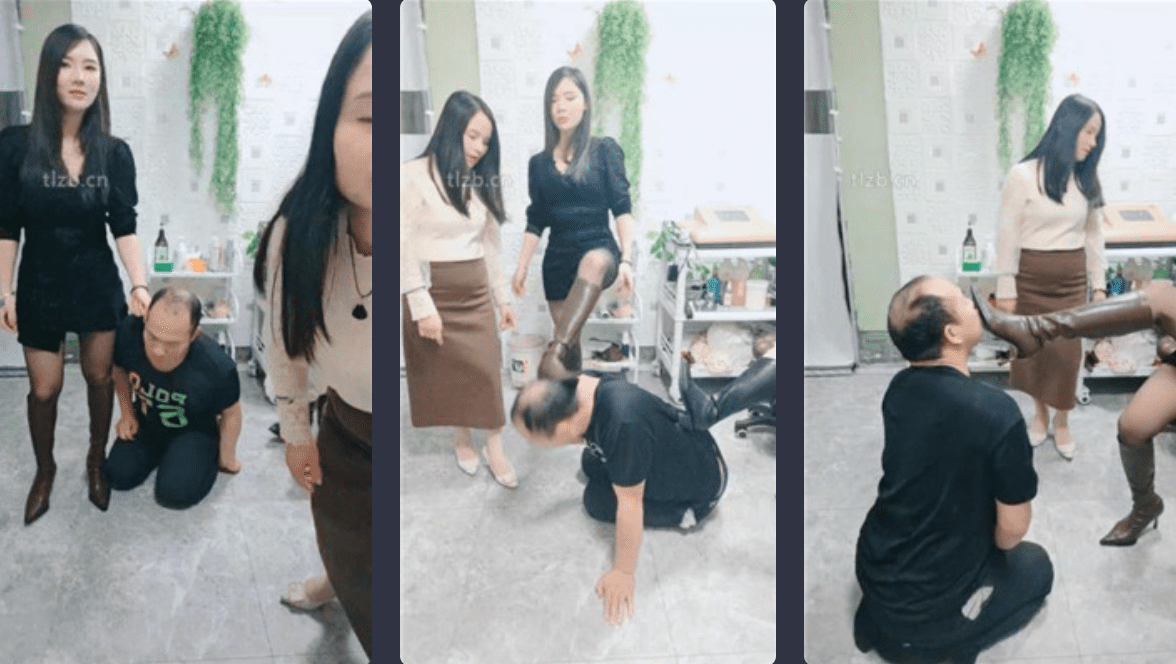 美娜 | 美容院内3S重度玩虐下贱客户 三视角版