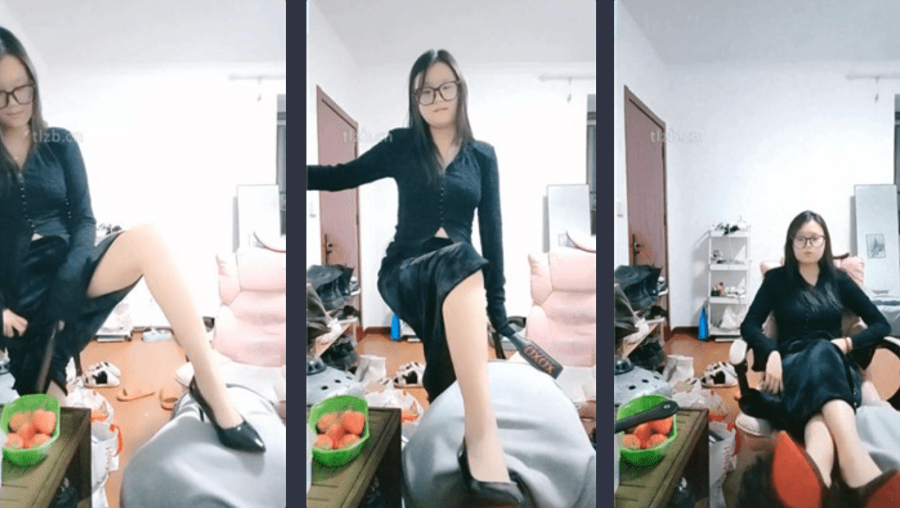 Hanzhu | Amateur S beautiful feet playing with slaves