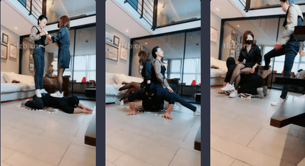 爵恋霸主 | 双S吊绑绿帽狗虐杀 双视角版