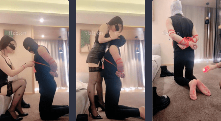 Unexpected encounter | Bondage/Severe breast abuse/Holy water mouthwash/Saliva eyewash/Suffocation/Wax dripping