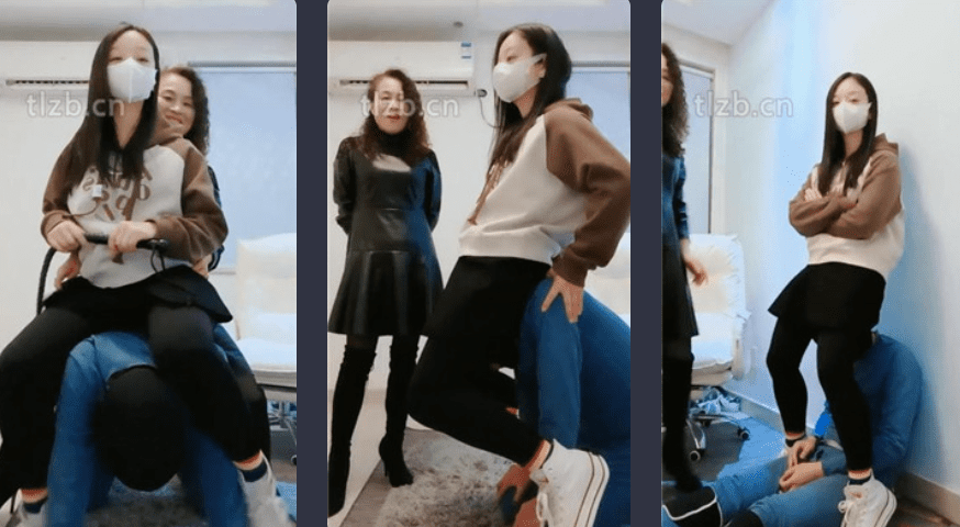 安静大大 | 亲母女S骑马骑脖/坐脸窒息/踩踏 双视角版