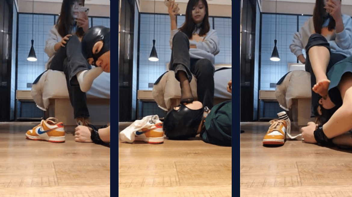 Sisters on Top | Cantonese Tutoring Amateur University Girl Tutoring Dog