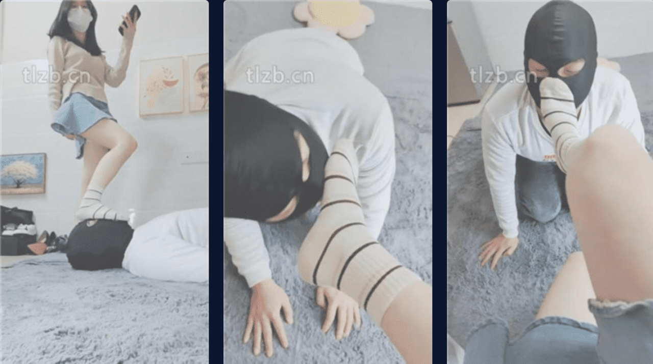 云儿公主 | 棉袜踩踏/恋足狂舔