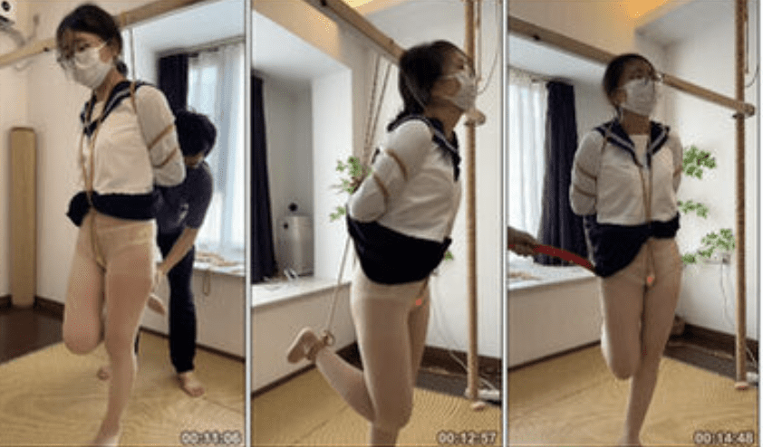 麦子 | JK丝袜绳缚受难记