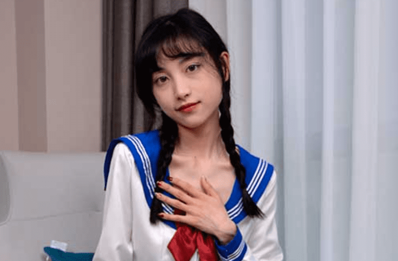 初夏女神 | 柒柒的水手服JK制服之蓝色妖姬