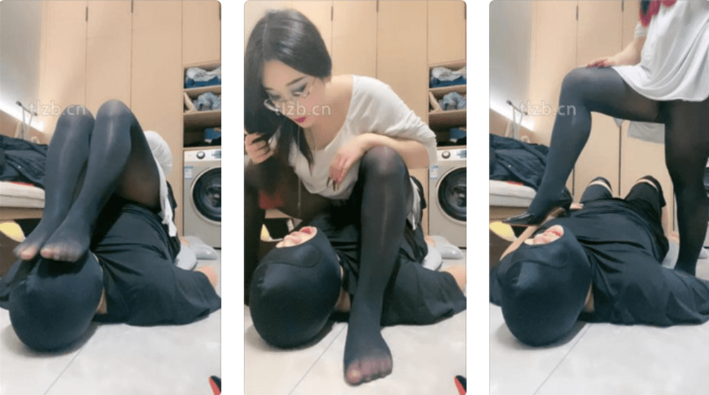 小羊 | 黑丝脚踩踏/抽耳光/掐脖掐乳