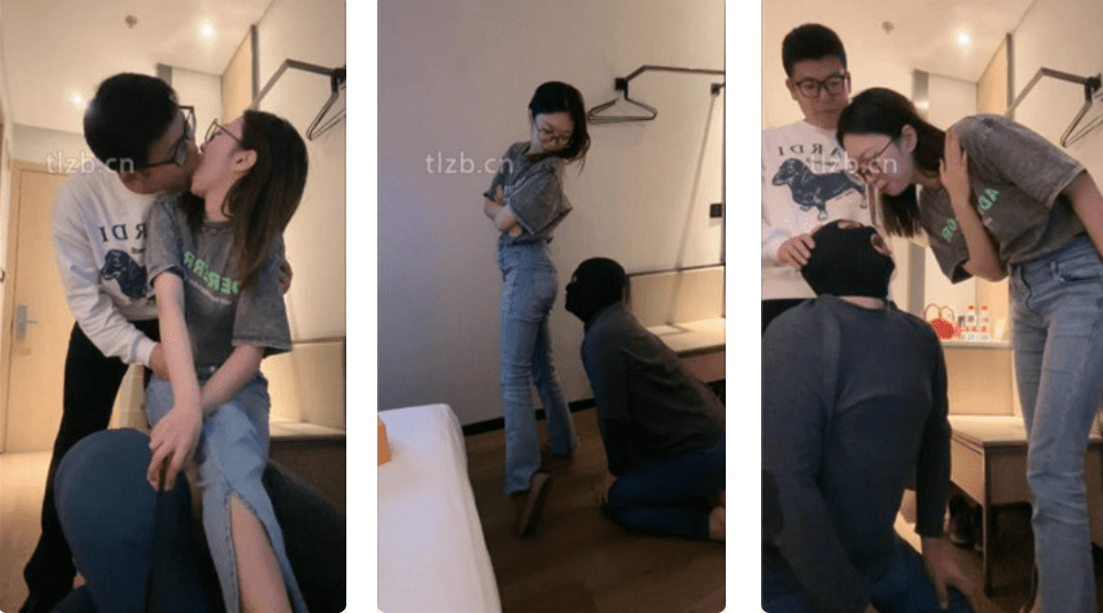 ジェン | 超屈辱的なカップルメイン/妻が緑の帽子のボーイフレンドと遊ぶのを見る